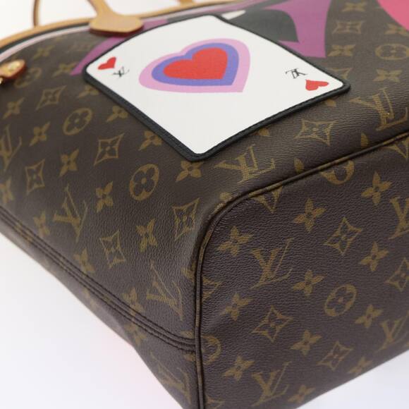 LOUIS VUITTON Monogram Game On Neverfull MM Tote Bag M57452 - Picture 15 of 16